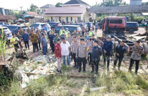 Datangi Muba, Kapolda Sumsel Komitmen Penegakan Hukum Penyalahgunaan Minyak Ilega