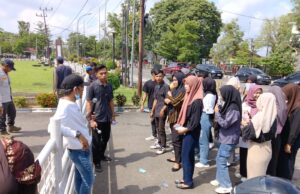 Aksi Damai FUMMA Desak Pemkab Muba Tegakkan Perda Nomor 8 Tahun 2021