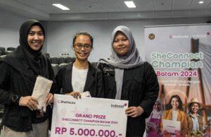 Indosat Bangkitkan Inovasi Startup Karya Perempuan Batam Melalui SheConnect Champion