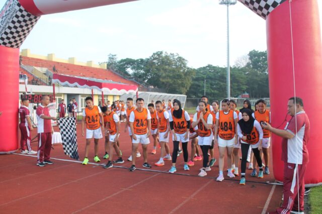 146 Calon Taruna/ni Akademi Kepolisian menjalani Tes Kesamaptaan Jasmani