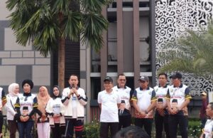 Pj Gubernur Sumsel lepas peserta Olahraga Gembira
