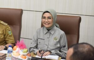 Ketua DPRD Provinsi Sumsel Dr Hj RA Anita NoeringHati SH MH Hadiri Rakor Ilegal Drilling dan Refinery