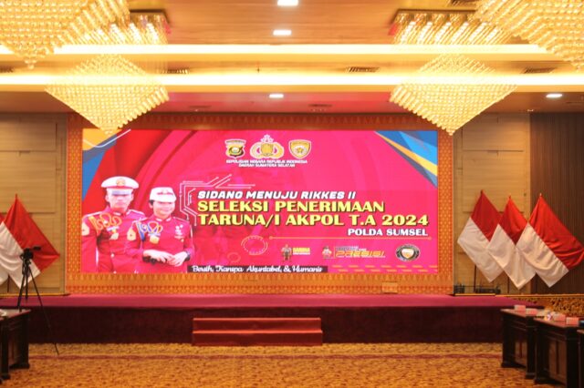 Transparan, Polda Sumsel.gelar sidang terbuka kelulusan Tahap II