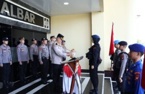 Pengambilan Air Suci Satbrimob Polda Kalbar Menyambut HUT Bhayangkara ke 78 Merupakan Rangkaian Pemuliaan Terhadap Nilai-nilai Tribrata