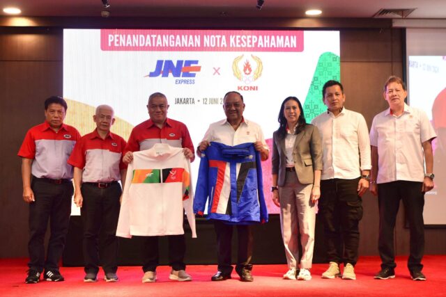 JNE dan KONI Menandatangani Nota Kesepahaman untuk Pengembangan Olahraga Nasional