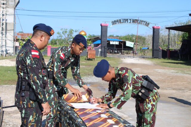 Upacara Pengukuhan Jabatan Satbrimob Polda Kalbar