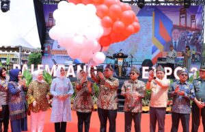 Angkat Ekonomi Lokal UMKM penuhi stand Palembang Expo 2024