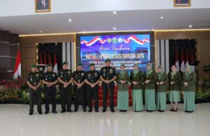 Korem 045/Gaya Gelar Syukuran Ulang Tahun Ke-14 Secara Sederhana