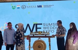 Ketua DPRD Provinsi Sumsel Dr Hj RA Anita NoeringHati SH MH Membuka Wedding Expo 2024