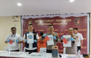 Polda Sumsel Tangkap Pemilik Sumur Minyak Ilegal di Sungai Lilin yang Terbakar Hingga Cemari Sungai Dawas