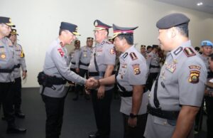 Polda Sumsel Rotasi 4 PJU 6 Kapolres
