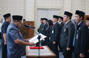 Dapat Pertek Mendagri ,15 Pejabat Pemkot Lubuklinggau dilantik