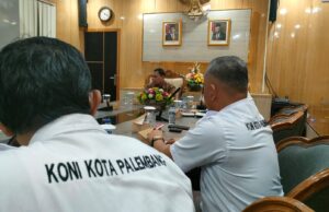 Tuan Rumah Porprov didepan mata, Ketua Koni Palembang buka bukaan kondisii Kantor Koni ke Darmenta