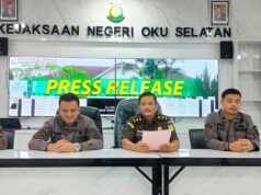 Kejari OKU Selatan Tetapkan Kadispora Sebagai Tersangka