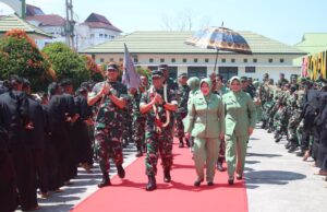 Pangdam ll/Sriwijaya Kunjungan Kerja Ke ‘Bumi Serumpun Sebalai’