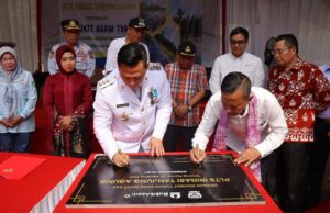 Kado HUT ke-79 RI untuk Petani, PTBA Resmikan PLTS Irigasi di Tanjung Agung