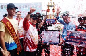 Nonton Lomba Bidar di Sungai Musi, Darmenta : event ini menjadi Visi Musi 2045