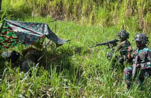 Yonif 3 Marinir Berhasil Temukan Musuh di Latihan Tempur Gunung Welirang