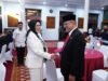 Ketua DPRD Provinsi Sumsel R.A. Anita Noeringhati,hadiri Pelantikan dan Pengambilan Sumpah Jabatan SekDa Sumsel H. Edward Chandra