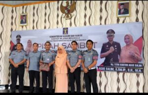 Pebbri Yantoni KA.KPLP : terimakasih kepada kalapas lama dan selamat datang kalapas baru