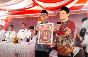 Pasangan Calon Joncik Muhamad dan A Rivai mendapat Nomor 2 Pilkada Empat Lawang