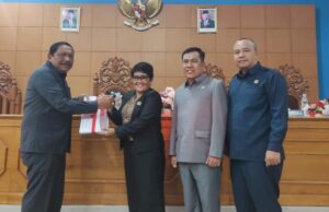 DPRD Bemgkulu Utara sampaikan nota pengantar Raperda tentang APBD Perubahan Kabupaten Bengkulu Utara Tahun Anggaran 2024