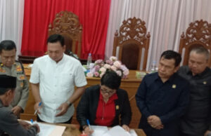 DPRD Bengkulu Utara Tandatangani KUA dan PPAS APBD tahun 2025