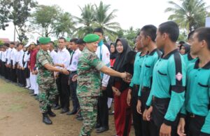 Kodim 0418/Palembang Gelar Lomba PBB Rebut Piala Panglima TNI Tingkat SMA SMK Sekota Palembang