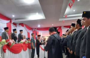 30 Orang DPRD Kabupaten Bengkulu Utara Resmi Dilantik