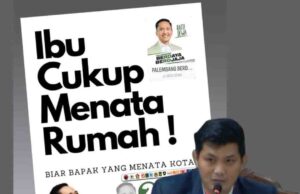 Banner Ibu Cukup Menata Rumah dengan Poster RDPS, Jubir : Bukan Dari RDPS