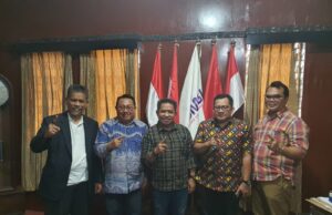 Kolaborasi Media Bangun Kota Ternate, Santrani Abusama Temui Ketum SMSI