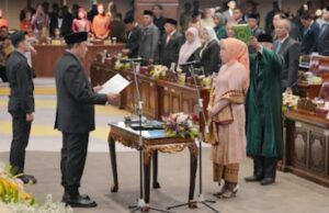 Dwi Septaria Resmi dilantik menjadi Anggota DPRD Prov.Sumsel Masa Jabatan 2024-2029