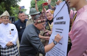Kembangkan Destinasi Wisata Berbasis Sejarah dan Budaya, Pj Wali Kota Resmikan Lawang Borotan