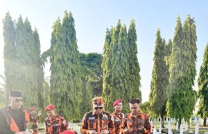 Peringati HUT ke -65, PP ziarah dan tabur bunga di Makam Pahlawan