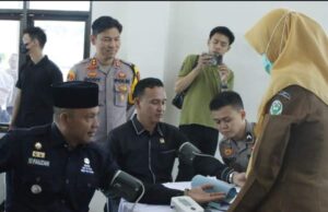 Polres Empat Lawang Gelar Donor Darah Dalam Rangkaian HUT Humas Polri Ke 73 Tahun