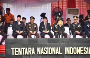 Ketua DPRD Sumsel hadiri upacara HUT TNI