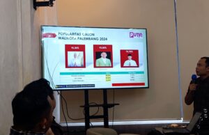 Survei PUTIN: Elektabilitas RDPS 52,70 Persen, Unggul Dominan dari Paslon Lain di Pilkada Palembang