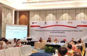 Gelar Monev Implementasi Inpres No Tahun 2021 dengan Kemenko, BPJS Ketenagakerjaan Berikan Santunan Ahli Waris