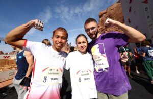 Atlet Indonesia Aspar Raih Perak dalam Boulder Mix Beregu di Neom IFSC Master 2024