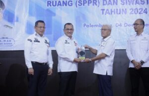 Sekda Edward Candra Buka Rakor Forum Penataan Tata Ruang dan Siswastek Tingkat Provinsi Sumsel