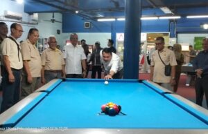 Antusias Ratusan Peserta Ikuti Kejuaraan Biliar Piala Ketua DPRD Provinsi Sumatera Selatan Tahun 2024
