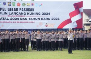 Sebanyak 2.812 Personel Gabungan Siap Amankan Nataru di Riau