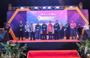 Wartawan se-Sumsel Semangat Ikuti Porwada di Kabupaten Muba