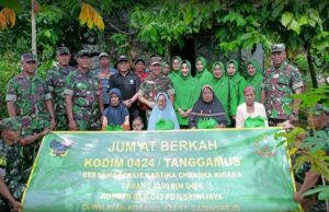 Kodim 0424/Tanggamus Kembali Gelar Jum’at Berkah