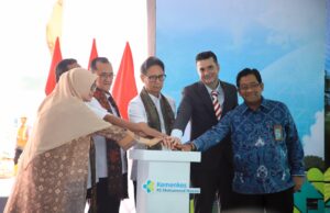 Jajaran Polda Sumsel hadirii peresmian Groundbreaking Construction Work for Mohammad Hoesin Oncology Center Building Hospital