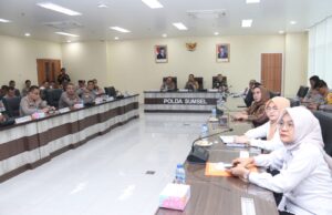 Jelang Launching MBG di Sumsel, jajaran Polda Sumsel gelar rapat koordinasi