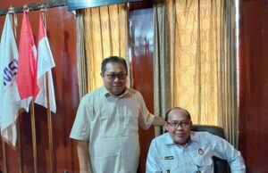 Ketum SMSI Firdaus Menerima Tamu dari Deputi Penasehat Presiden