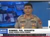Apik tenan, Kabid Humas Polda Sumsel menjadi presenter di TV Nasional