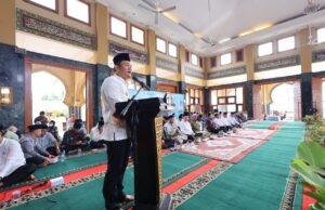 Peringatan Isra Miraj di Masjid Darussaid, Pj Wali Kota Palembang Ingatkan Pentingya Jaga Sholat