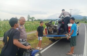 Satlantas Polres Bengkulu Utara Lakukan Patroli Antisipasi Balap Liar
